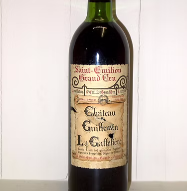 Wine sale 2025 (Château Guillemin La Gaffelière 2021)